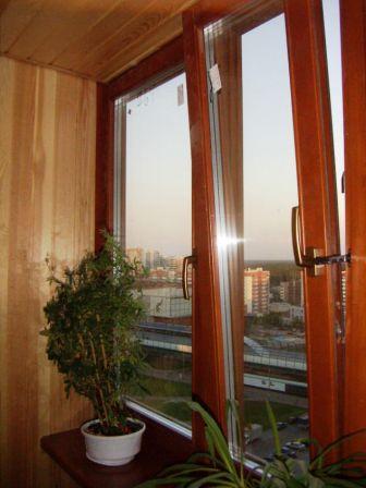 Производство деревянных окон из трехслойного клееного бруса системы Старт в Перми